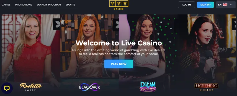 YYY Casino Live Casino